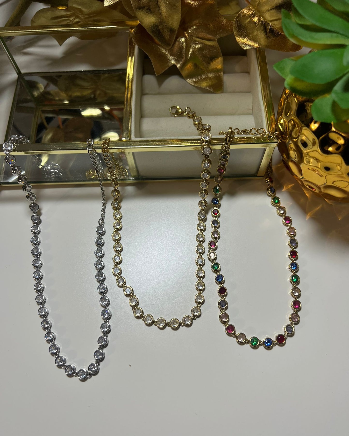Collana Tennis Cubic Zirconia