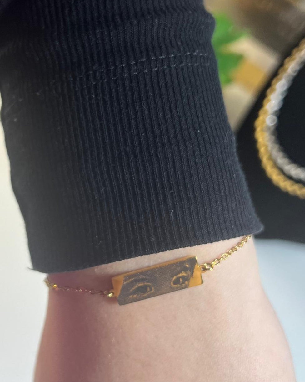Bracciale Targhetta (Gold)