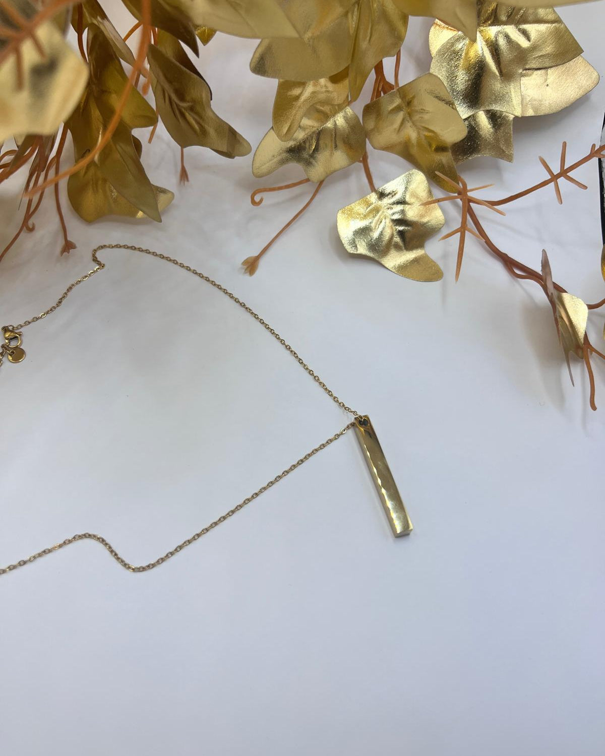 Collana Barra 3D (Gold)