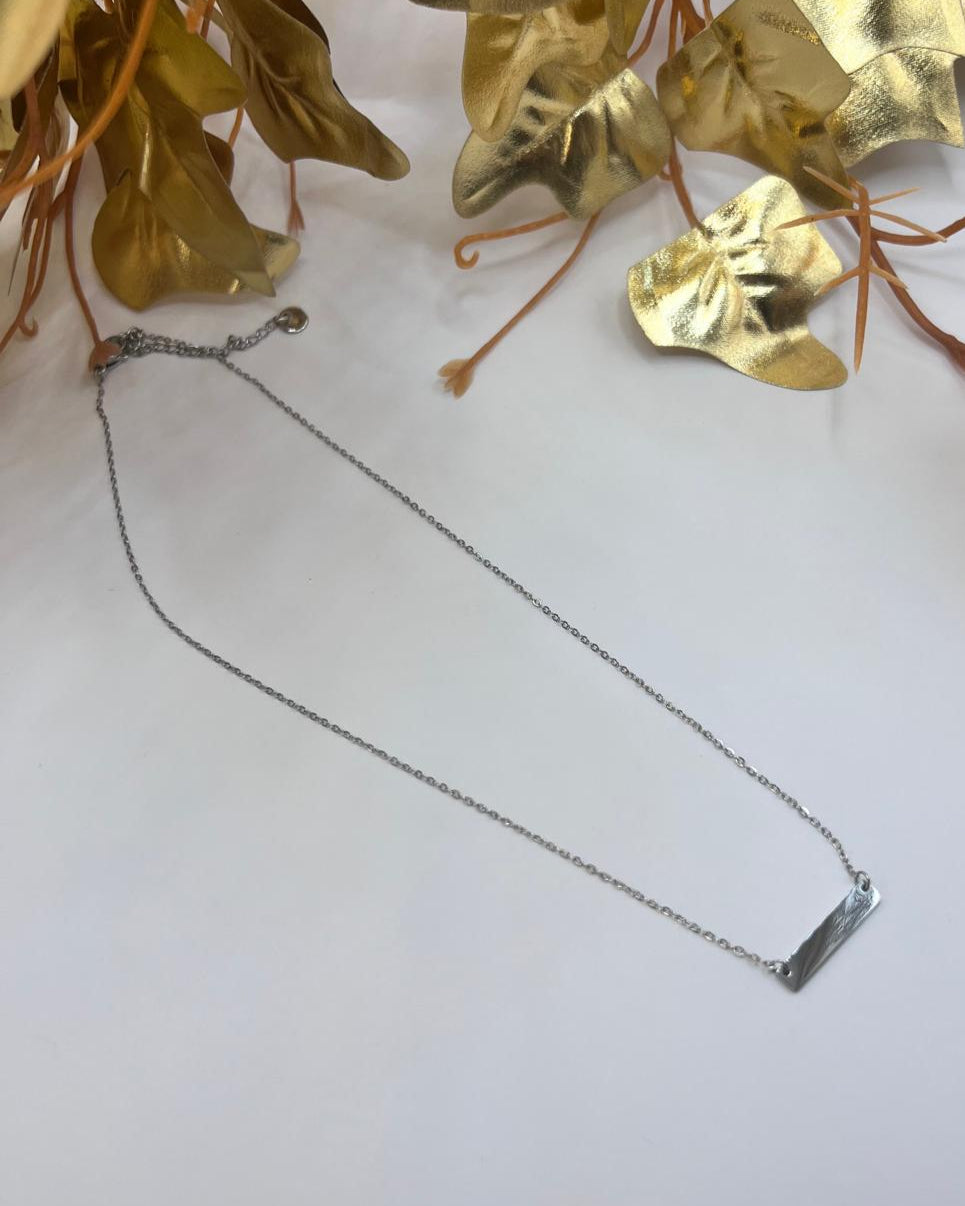 Collana Targhetta (Silver)