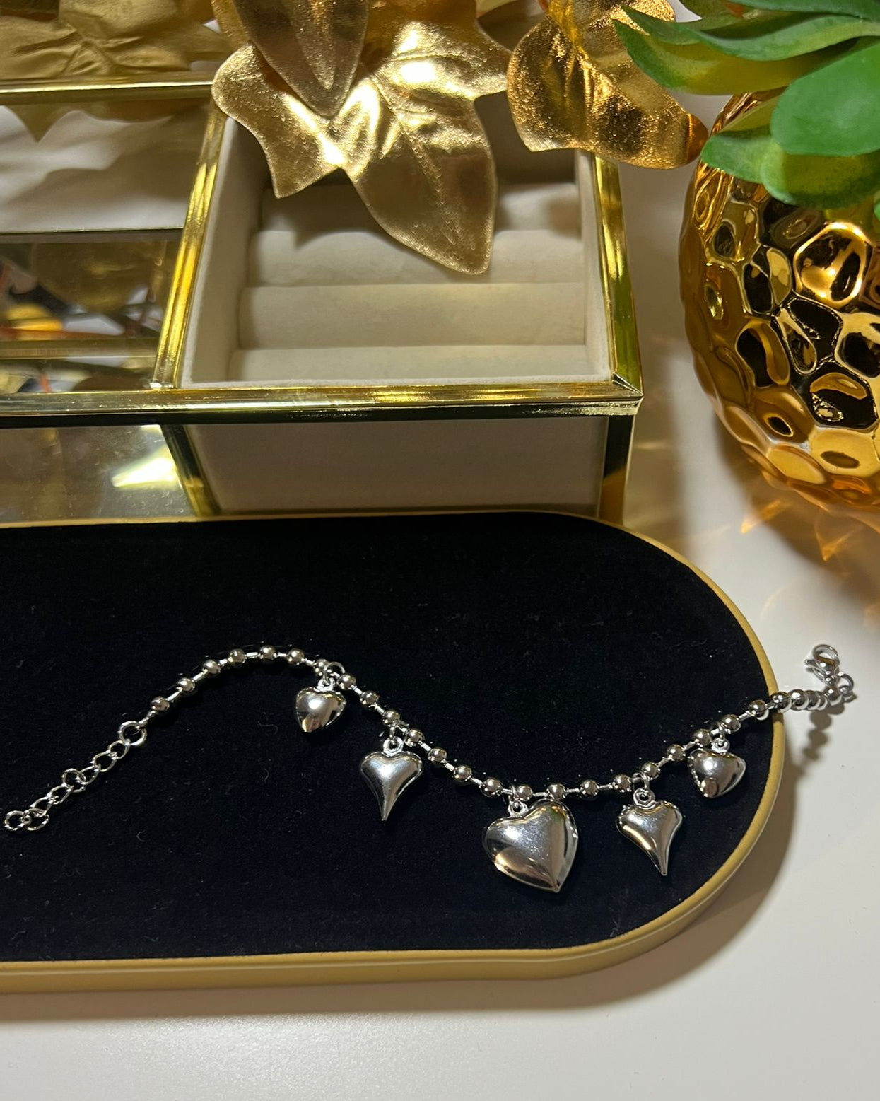 Bracciale Cuori Sonaglio
