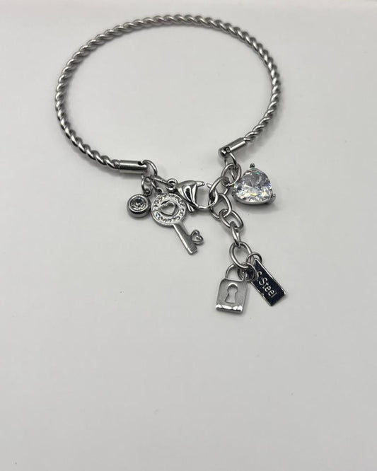 Bracciale Rigido Lucchetto