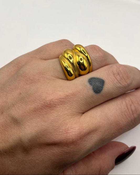 Anello Doppio Abbraccio